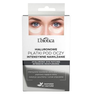 L'biotica Feuchtigkeitsspendende Augenpads, Intensiv, 3 Paar