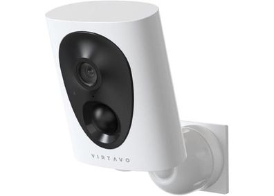 virtavo 2K Überwachungskamera, Outdoor, wiederaufladbare Batterie, WiFi HD