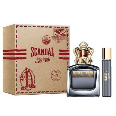 Jean Paul Gaultier Scandal Pour Homme Eau de Toilette Set, 100 ml + 20 ml