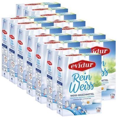 Evidur Reinweiss-Pulver für Vorhänge 14x600 g