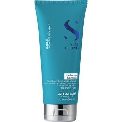 Alfaparf Semi Di Lino Feuchtigkeits-Pflegespülung für lockiges Haar, 200 ml