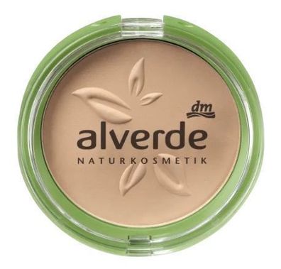 Alverde Naturkosmetik Mineralischer Kompaktpuder Naturelle 010, 9g - Mattierende