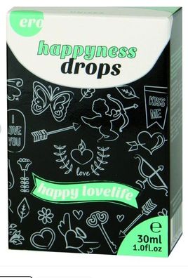 Hot Happyness Drops 30 ml - bewährten pflanzlichen Inhaltsstoffen