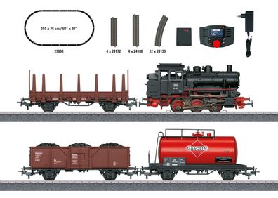 Maerklin 29890 Digital-Start Dampflok BR 89 mit Güterzu Spur H0