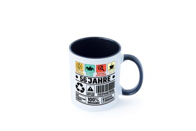 56. Geburtstag | 56 Jahre | Humor | Limited Edition Tasse - Geschenk