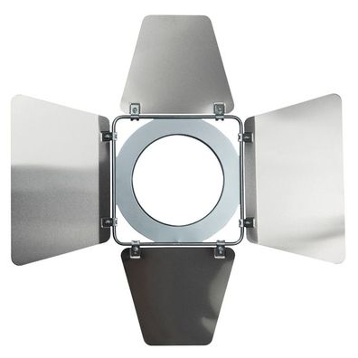 Showtec Barndoor for Parcan 36 Poliertes vierflügeliges Aluminium-Flügeltor