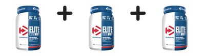 3 x Dymatize Elite Whey (942g) Strawberry Blast
