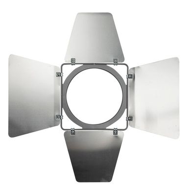 Showtec Barndoor for Parcan 56 Poliertes vierflügeliges Aluminium-Flügeltor