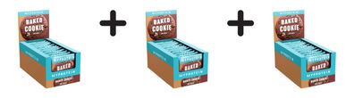 3 x Myprotein Baked Protein Cookie (12x75g) Double Chocolate
