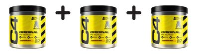 3 x Cellucor C4 Original (60 serv) Pineapple Head
