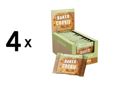 4 x Myprotein Vegan Protein Cookie (12x75g) Chocolate Chip