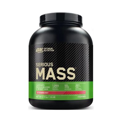 Optimum Nutrition Serious Mass (6lbs) Strawberry