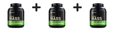 3 x Optimum Nutrition Serious Mass (6lbs) Vanilla