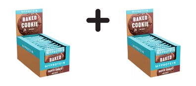2 x Myprotein Baked Protein Cookie (12x75g) Double Chocolate