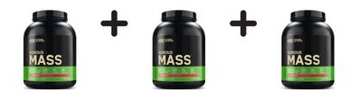 3 x Optimum Nutrition Serious Mass (6lbs) Strawberry
