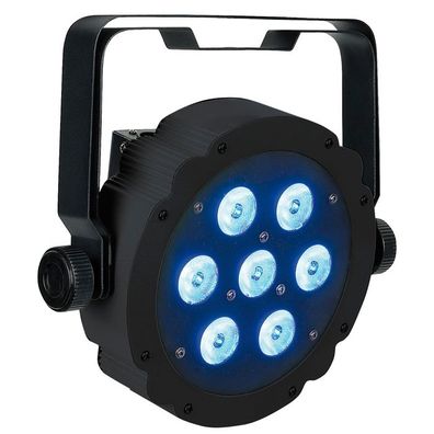 Showgear Compact Par 7 Tri 7x 3 W RGB LED PAR - schwarz