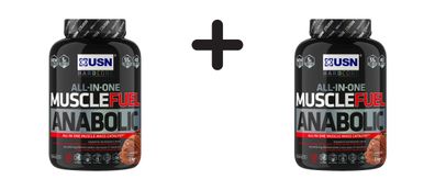 2 x USN Muscle Fuel Anabolic (2000g) Chocolate