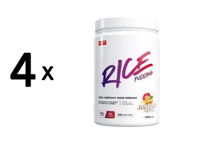 4 x VAST Instant Rice Pudding (900g) Apple Pie