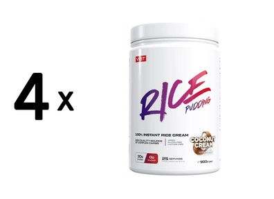 4 x VAST Instant Rice Pudding (900g) Coconut Cream