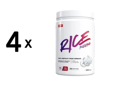 4 x VAST Instant Rice Pudding (900g) Pure