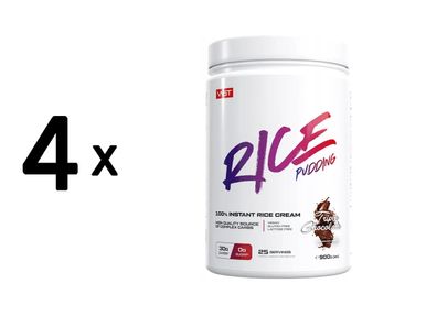 4 x VAST Instant Rice Pudding (900g) Triple Chocolate