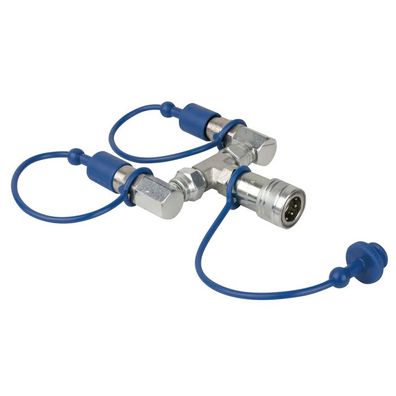 Showtec CO? 3/8 Q-Lock 2-way Combiner Geschlossenes System