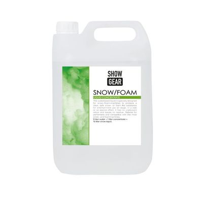 Showgear Snow/Foam Concentrate 5 litre 5 Liter - wasserbasiert