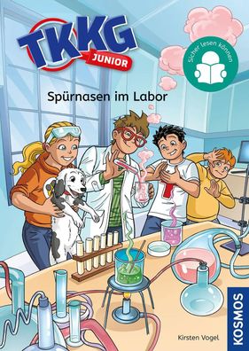 TKKG Junior, 3, Spürnasen im Labor | Kirsten Vogel | Buch | 80 S. | Deutsch