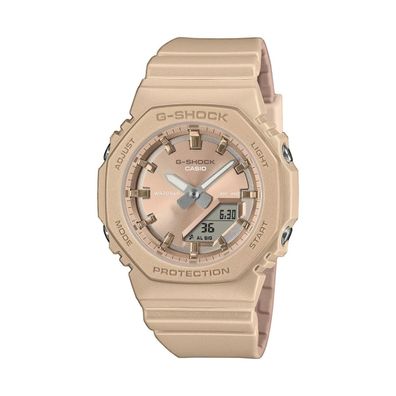 Casio G-Shock GMA-P2100ST-9AER Uhr Damen, Beige, Quarz