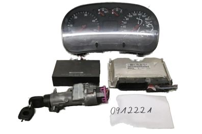 VW Golf 4 1,9 TDI Diesel Motorsteuergerät 038906019AT Set