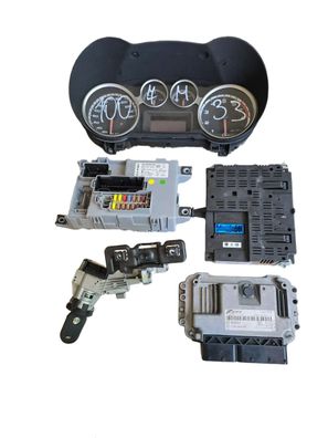 Alfa Romeo MITO 1.4 TJET Motorsteuergerät ECU Start Kit 51847196 0261S04409