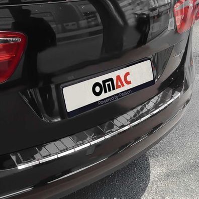 Ladekantenschutz Stoßstangenschutz für VW Sharan 2010-2025 Edelstahl Silber 1tlg