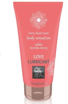 Hot | Shiatsu Edible Love Lubricant 75 ml - Gleitgel - Cherry