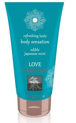 Hot | Shiatsu Edible Love Lubricant 75 ml - Gleitgel - Mint