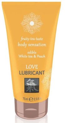 Hot | Shiatsu Edible Love Lubricant 75 ml - Gleitgel - Peach