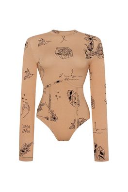 Körper Tattoo Korsett