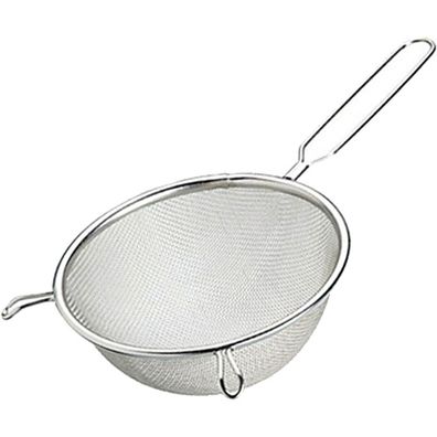 2x Küchensieb 21 cm Nudelsieb Abtropfsieb Metallsieb Sieb mit Griff
