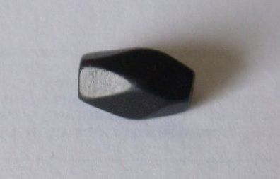 Perle "Rechteck mit Facettenschliff" - dunkel - 20 x 11 mm