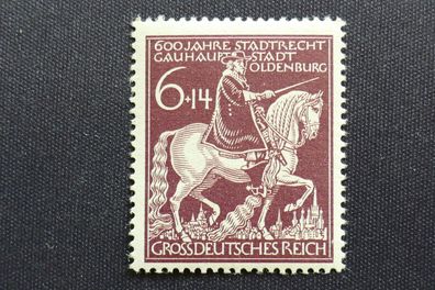 Deutsches Reich MiNr. 907 postfrisch** (AK 214)