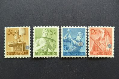 Deutsches Reich MiNr. 850-853 postfrisch** (AK 896)