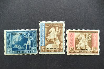 Deutsches Reich MiNr. 823-825 postfrisch** (AK 237)
