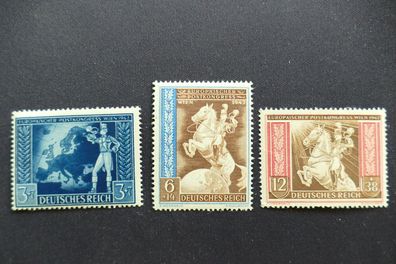 Deutsches Reich MiNr. 820-822 postfrisch** (AK 200)