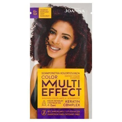 Joanna Multi-Effekt Farbspuelung Nr. 07 Tiefes Bordeaux, 35g
