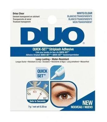 Ardell Duo Transparenter Wimpernkleber, 7g - Präziser Halt für Ihre Wimpern