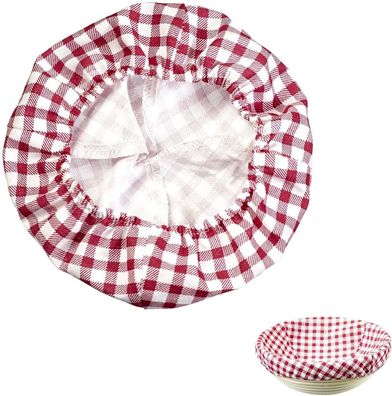 Westmark Bezug für Körbchen, rund medium, kariert 3209226K