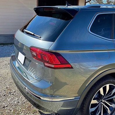 Ladekantenschutz Stoßstangenschutz für VW Tiguan Allspace 2016-2025 Chrom Dunkel