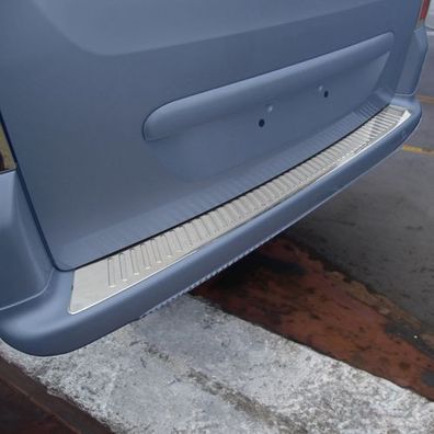 Ladekantenschutz Edelstahl für Peugeot Partner Tepee 2008-2018 Chrom Stoßstange