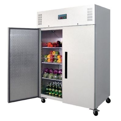 Gastronomie Polar Serie G Kühlschrank Weiß 2-Türig 1200L