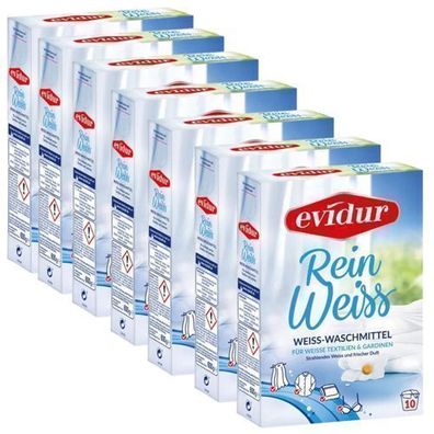 Evidur Reinweiss-Pulver für Vorhänge 7x600 g