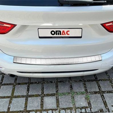 Ladekantenschutz Stoßstangenschutz für BMW 2er F46 2014-2021 Edelstahl Silber